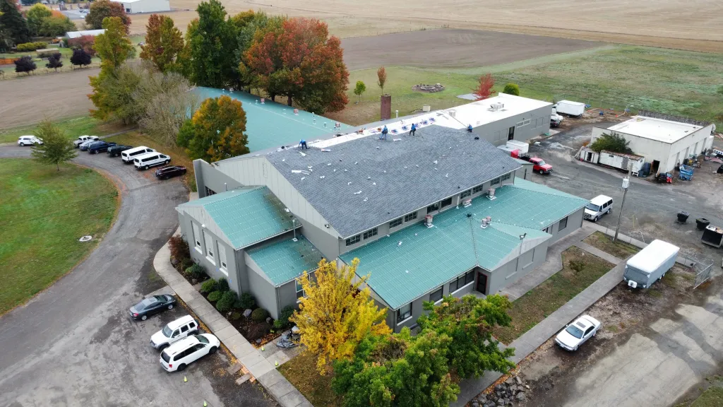 New asphalt shingle roof in Shedd, OR