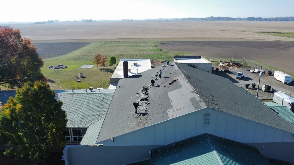 New asphalt shingle roof in Shedd, OR