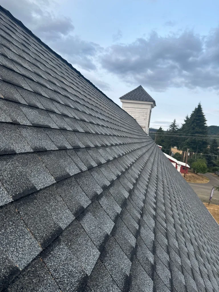 New asphalt shingle roof in Eugene, OR