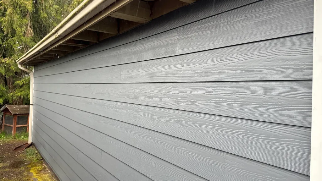 New siding in Springfield, Oregon